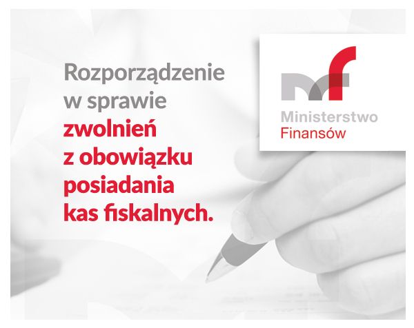 kasa drukarka fiskalna zwolnienie rozporzadzenie ministra finansow 2023 2024 Łódź Avernet